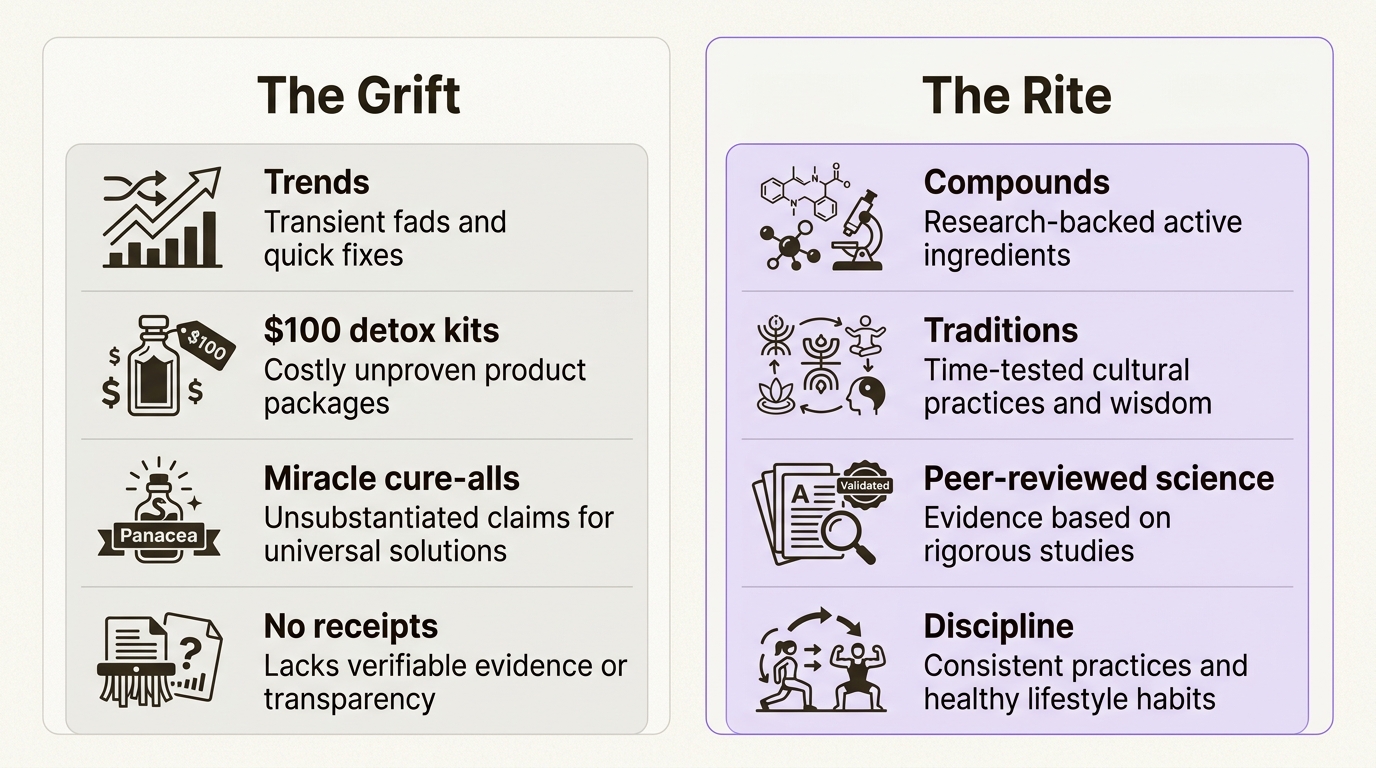 Learn to differentiate between fleeting wellness trends and genuine, science-backed healing traditions to make informed health choices.